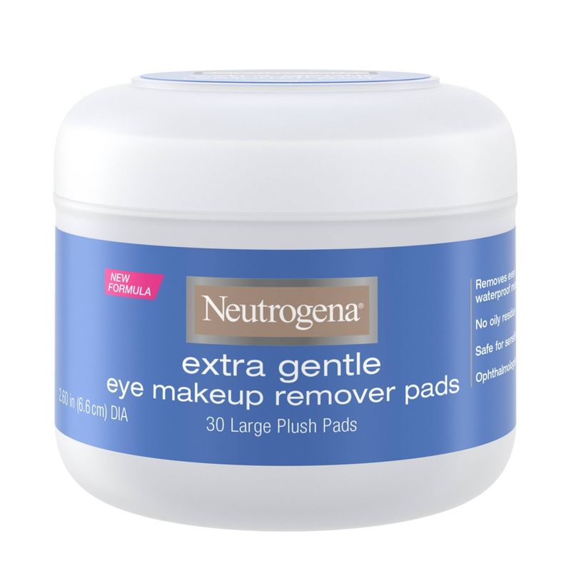 Neutrogena Extra Gentle Eye Makeup Remover Pads - 30ct