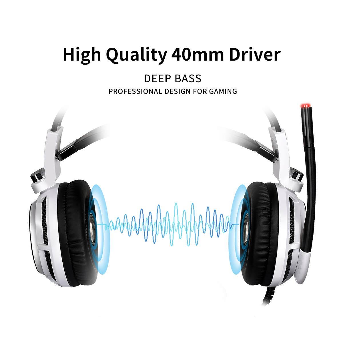 SOMIC G941 USB Gaming Headphones 7.1 Virtual Surround Sound Headset with Microphone and Vibration For PS4 PC Video Games