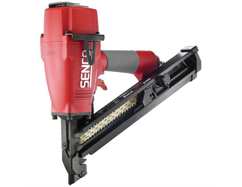 SENCO 250XP JoistPro 2-1/2 in. 34-Degree Angled Strip Metal Connector Nailer