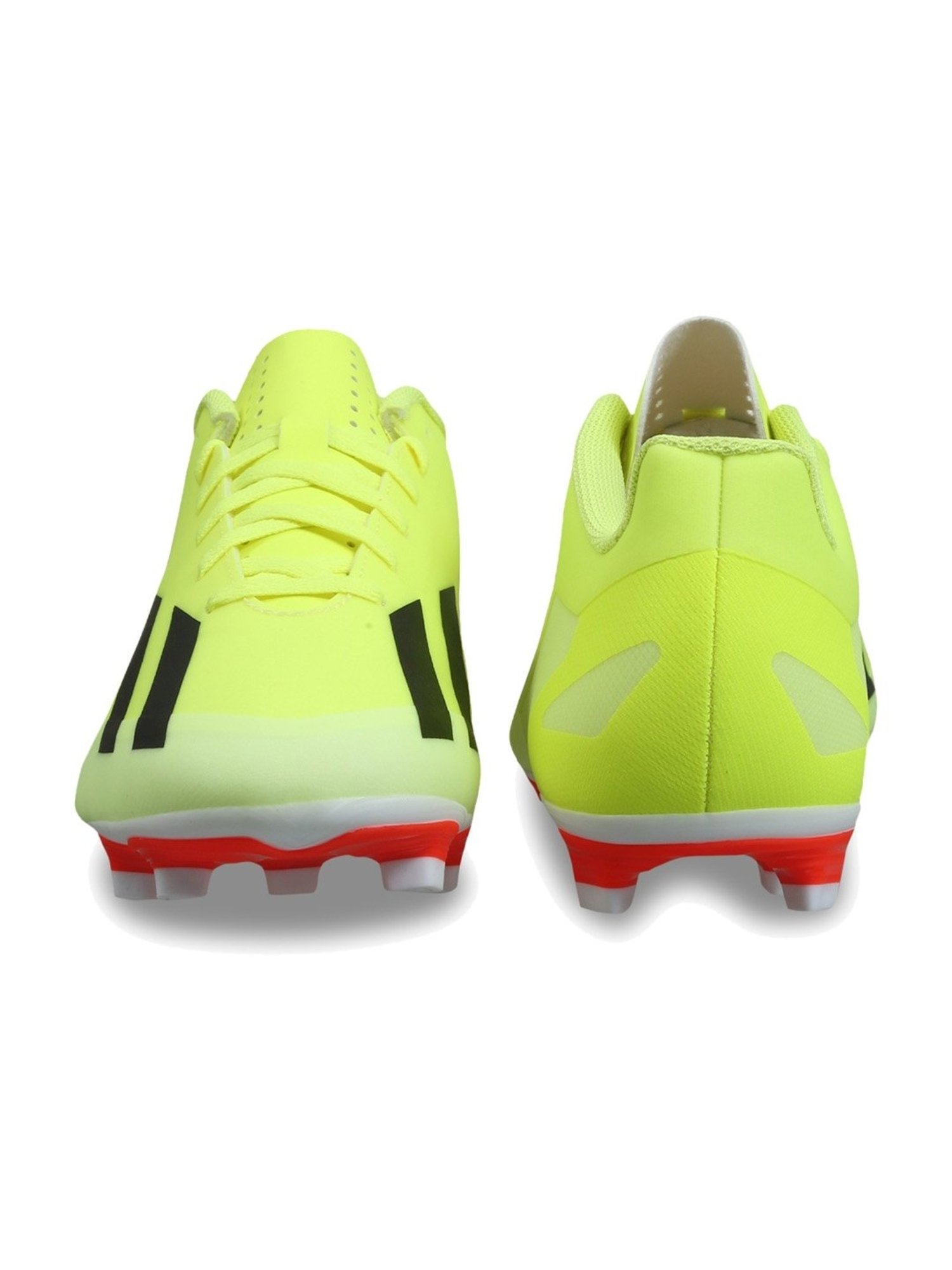 Adidas Men's X CRAZYFAST CLUB FxG Lime Football Shoes