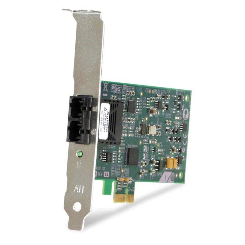 Allied Telesis AT-2711FX Fast Ethernet Fiber Network Interface Card - PCI Express x1-1 x SC - 100Base-FX