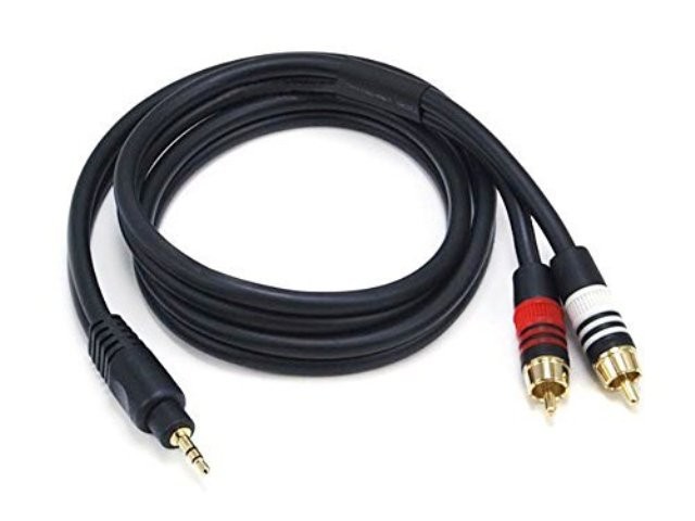 2Male to 2Male RCA Audio Cable 15Feet 10Pack