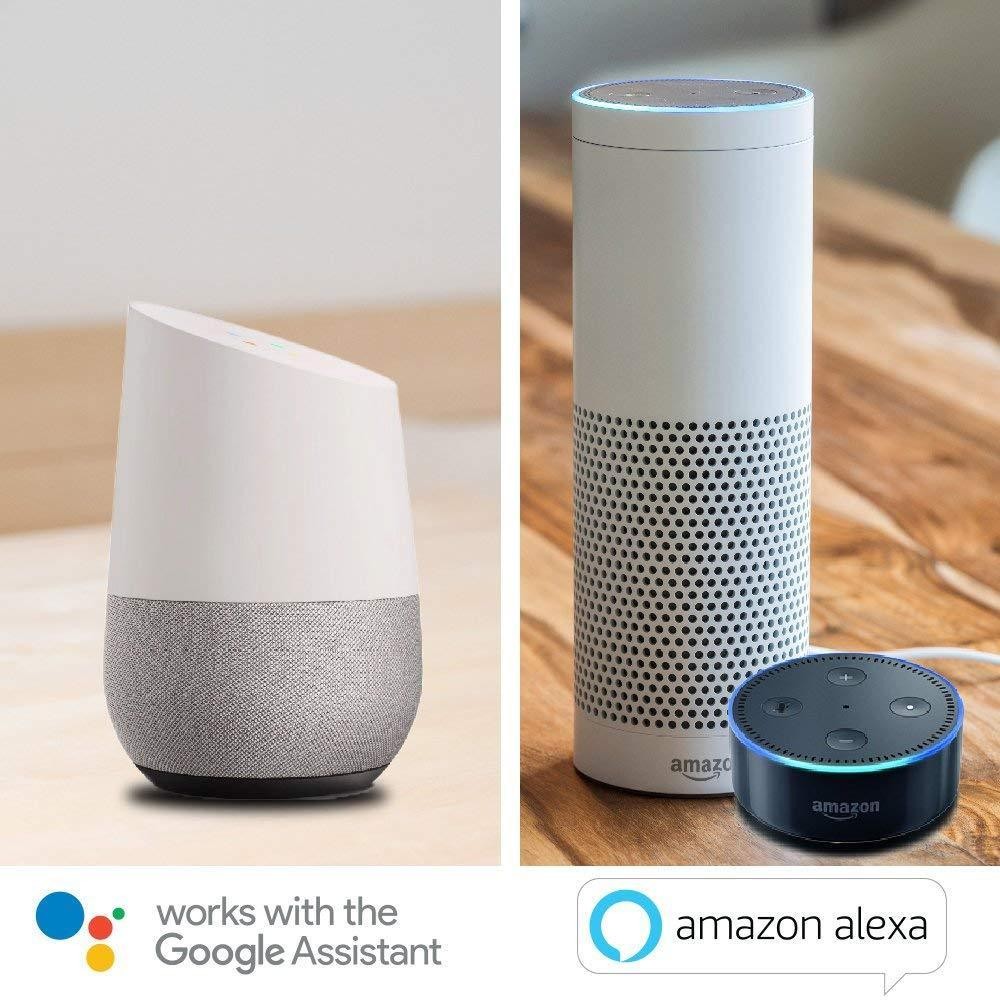 BN-LINK 2 Pack Smart Wi-Fi Plug Outlet Works with Alexa and Google Assistant