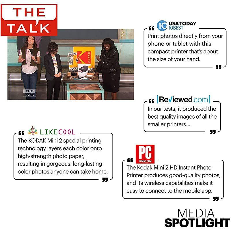 All-New Mini 3 Square Instagram Size Bluetooth Portable Photo Printer with 4PASS Technology - White