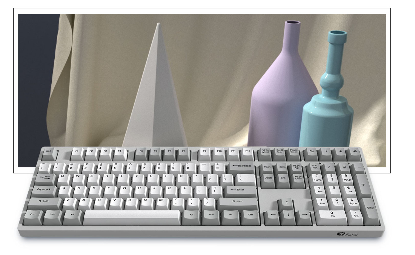 Akko 3108V2 Sailor Moon Gaming Mechanical Keyboard Pink Switch Double Shot Dye Sub PBT Keycaps NKRO Detachable USB Type-C Pink Cat Paw