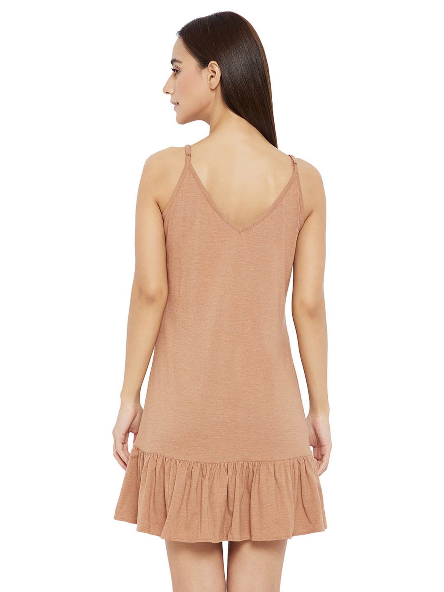Hypernation Khaki Night Dress