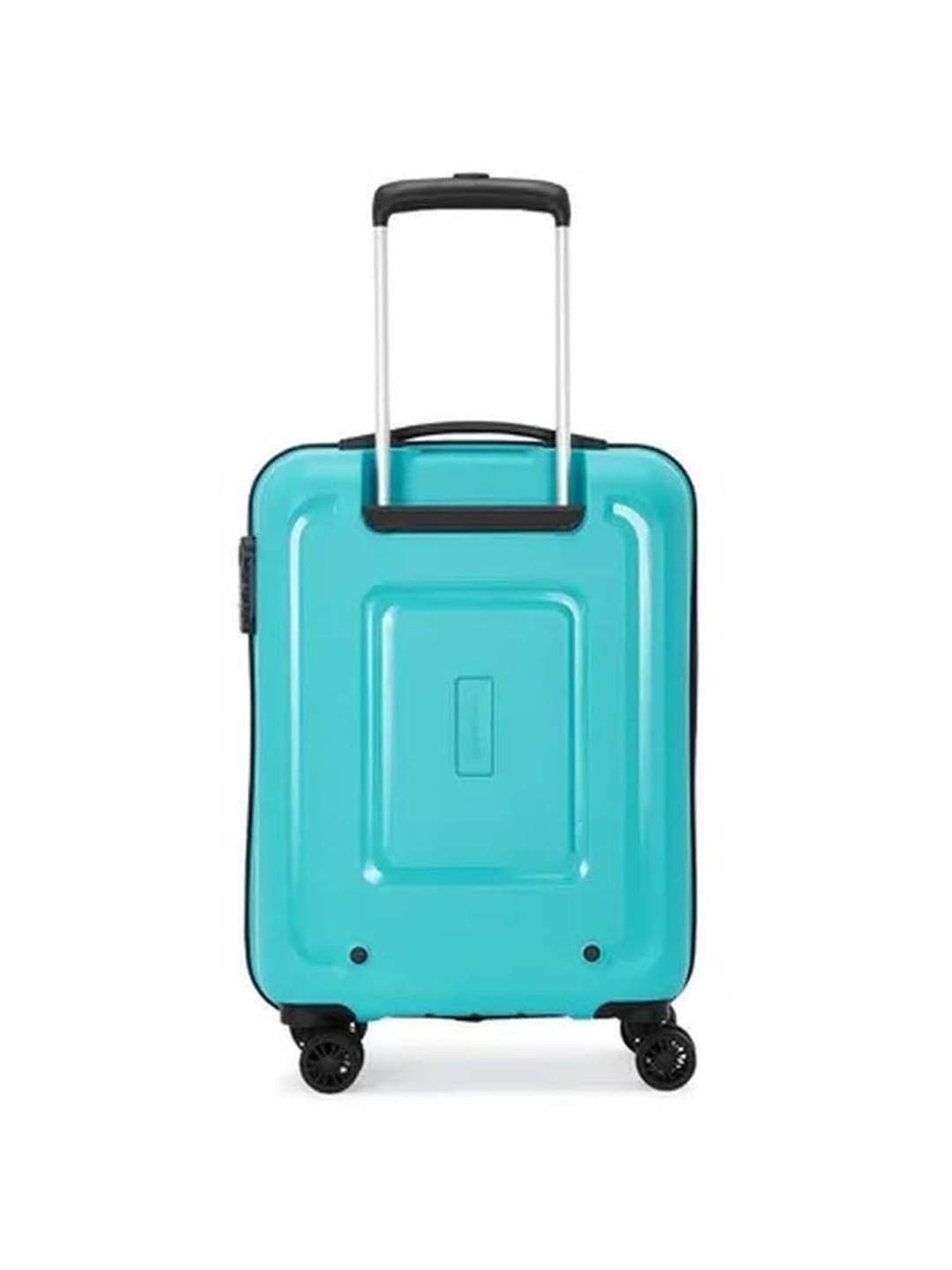 Aristocrat Endeavour Turquoise Textured Hard Small Trolley Bag - 38 cm