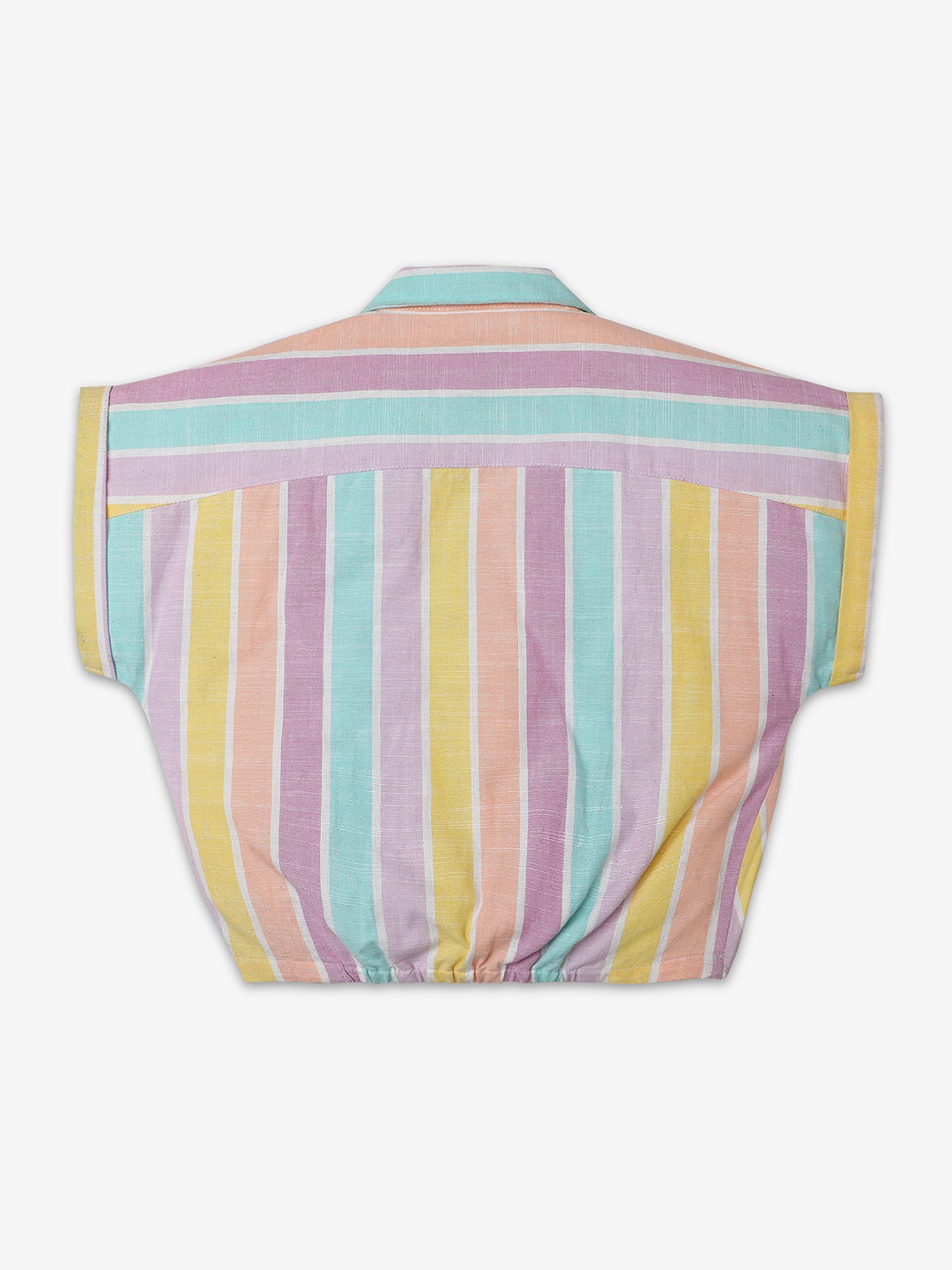 Kidsville Green Cotton Printed T-Shirt