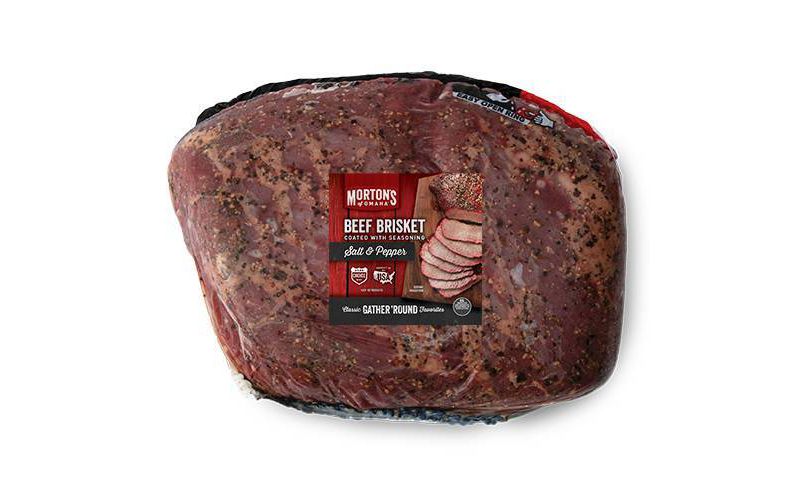 Morton's of Omaha USDA Choice Salt & Pepper Beef Brisket - 2.33-5lbs - price per lb