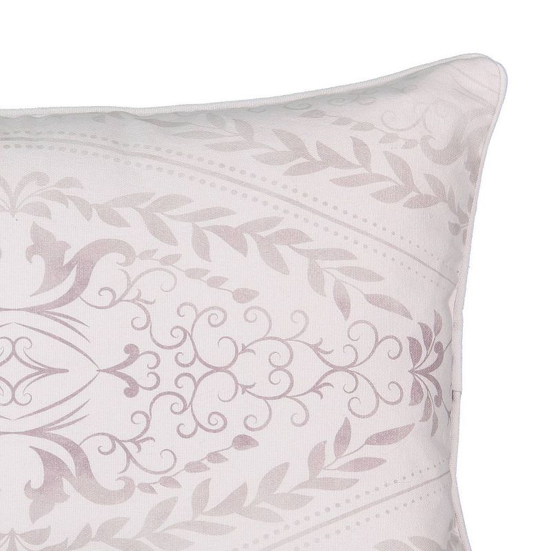 Beautyrest 14"x20" Henriette Ombre Motif Throw Pillow Purple