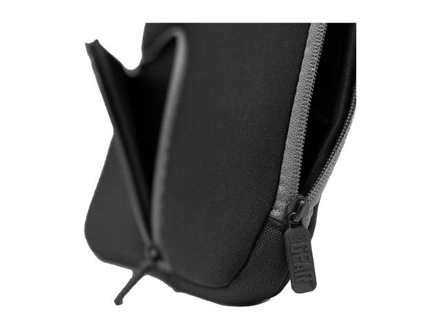 USA GEAR Protective Neoprene Tablet Sleeve with Zipper Pocket, Scratch-Resistant Lining & Slim Design - Works with WACOM Intuous Pen & Touch Medium, Bamboo Pen Touch, Fun Small & More!