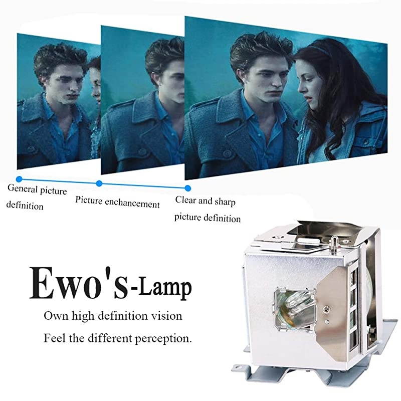 5JJG705001 Lamp Bulb for Benq MH530FHD MH535FHD MH534 MH535 MS531 MS535 MW526AE MW533 MW535 MX532 MX535 TH534 TH535 TW533 TW535 W1050 W1050S HT1070A Projector Lamp Bulb Replacement