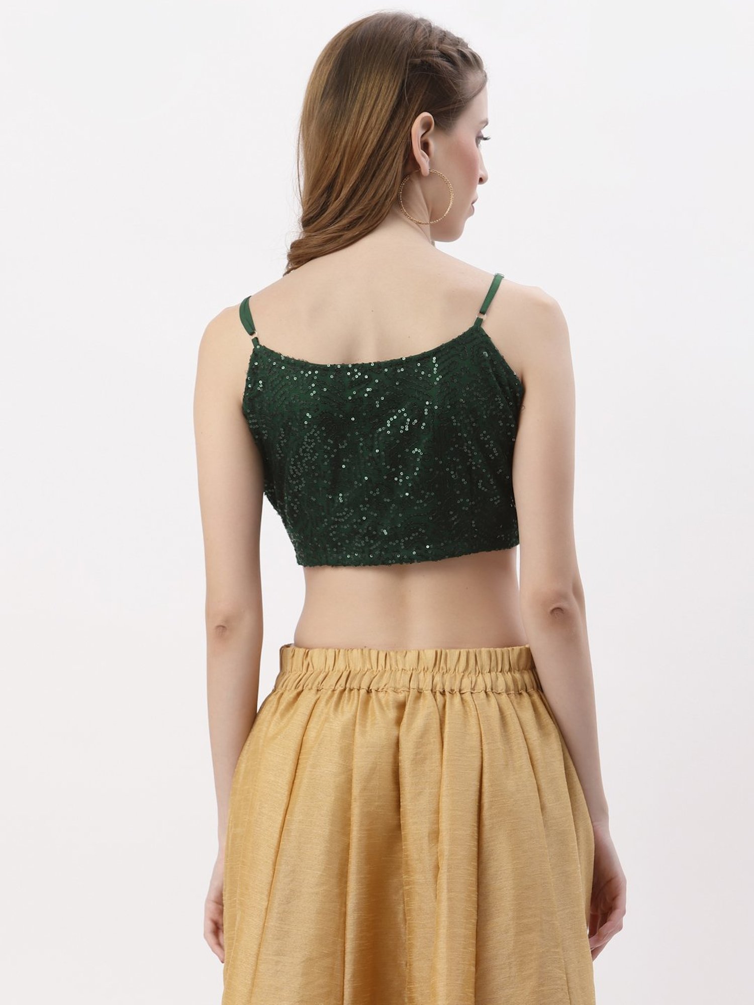 studiorasa Green Embellished Choli