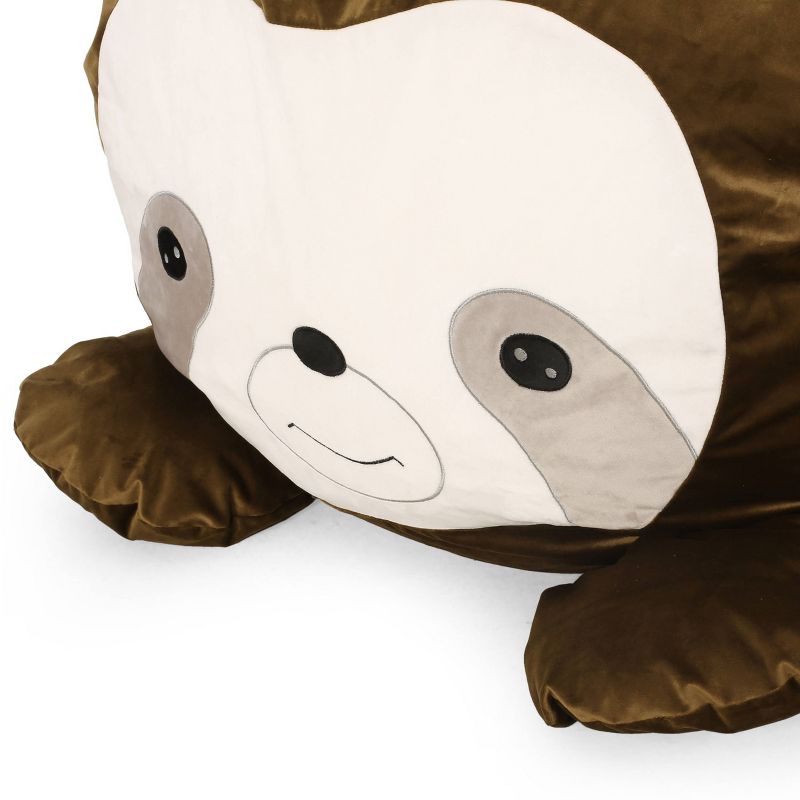 Axelle Faux Sheep Accent Lounger White - Picket House Furnishings