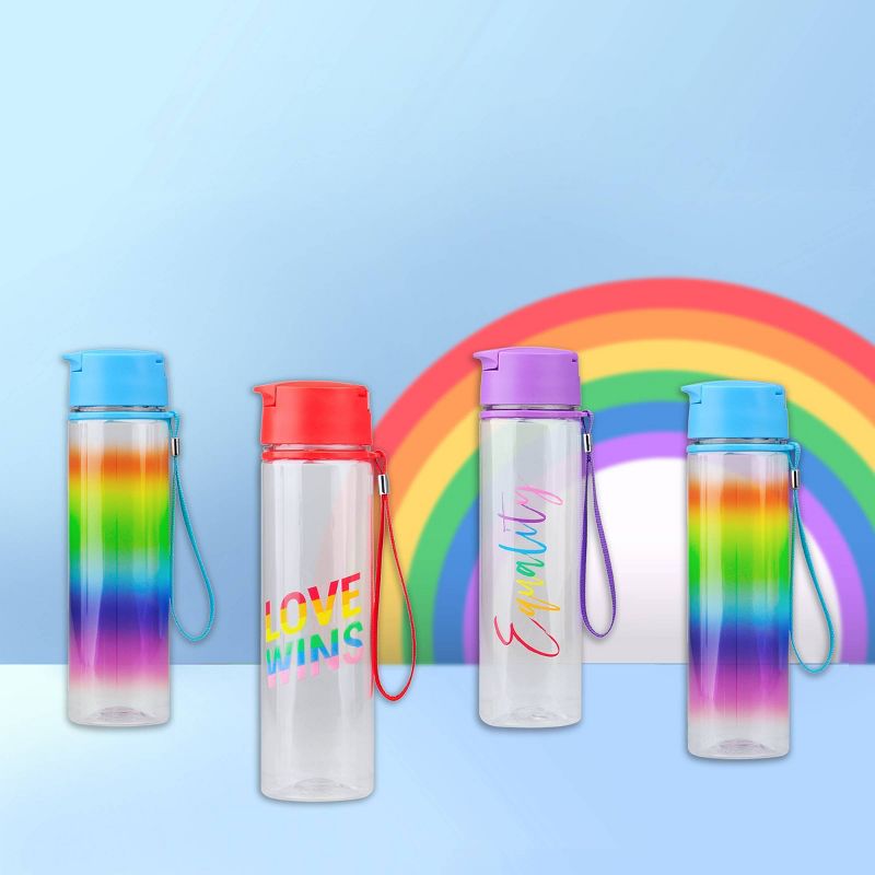 4ct 30oz Water Bottle Rainbow - Bullseye's Playground™