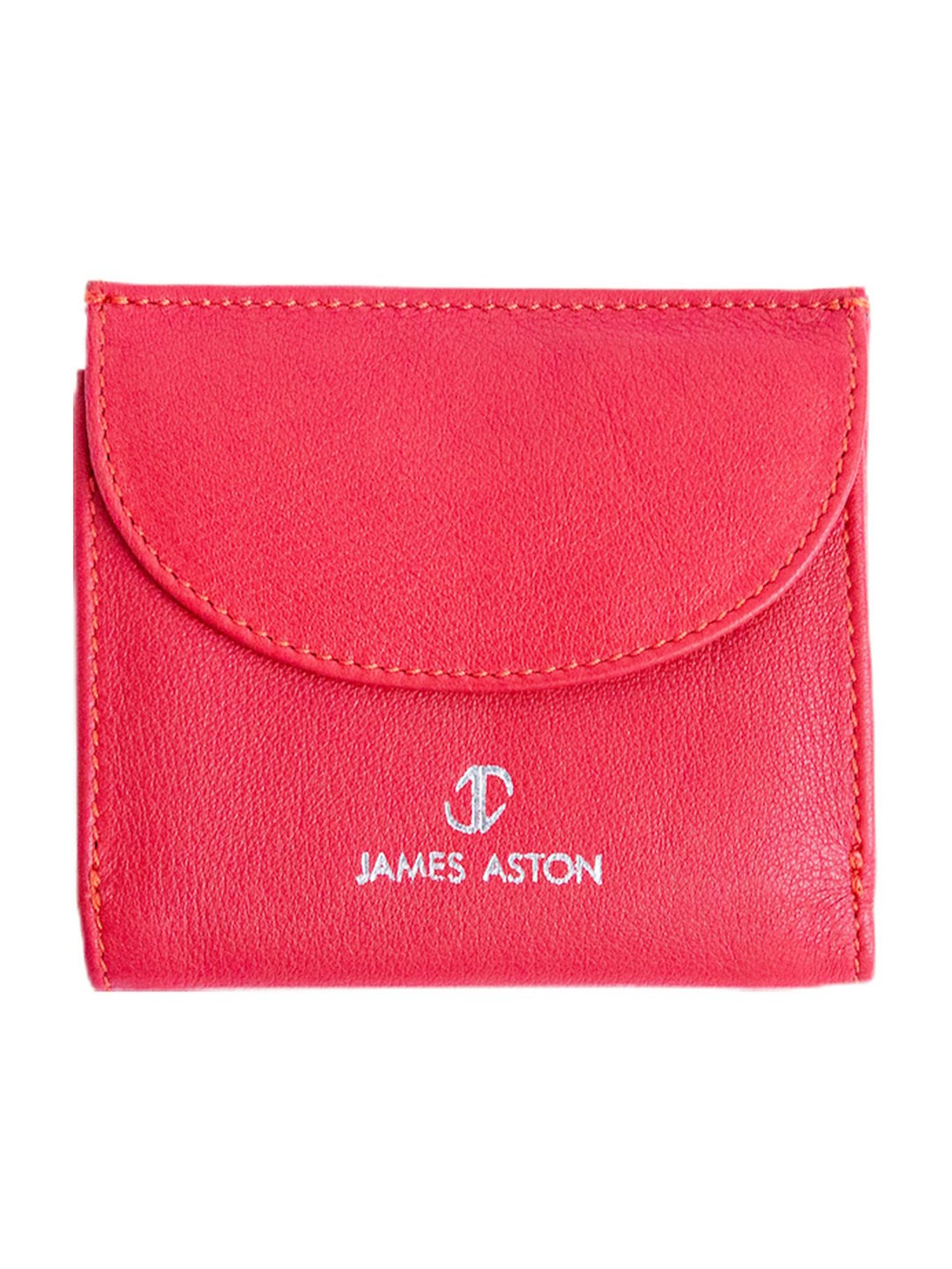 Louis Philippe Brown Casual Leather Money Clip Wallet for Men