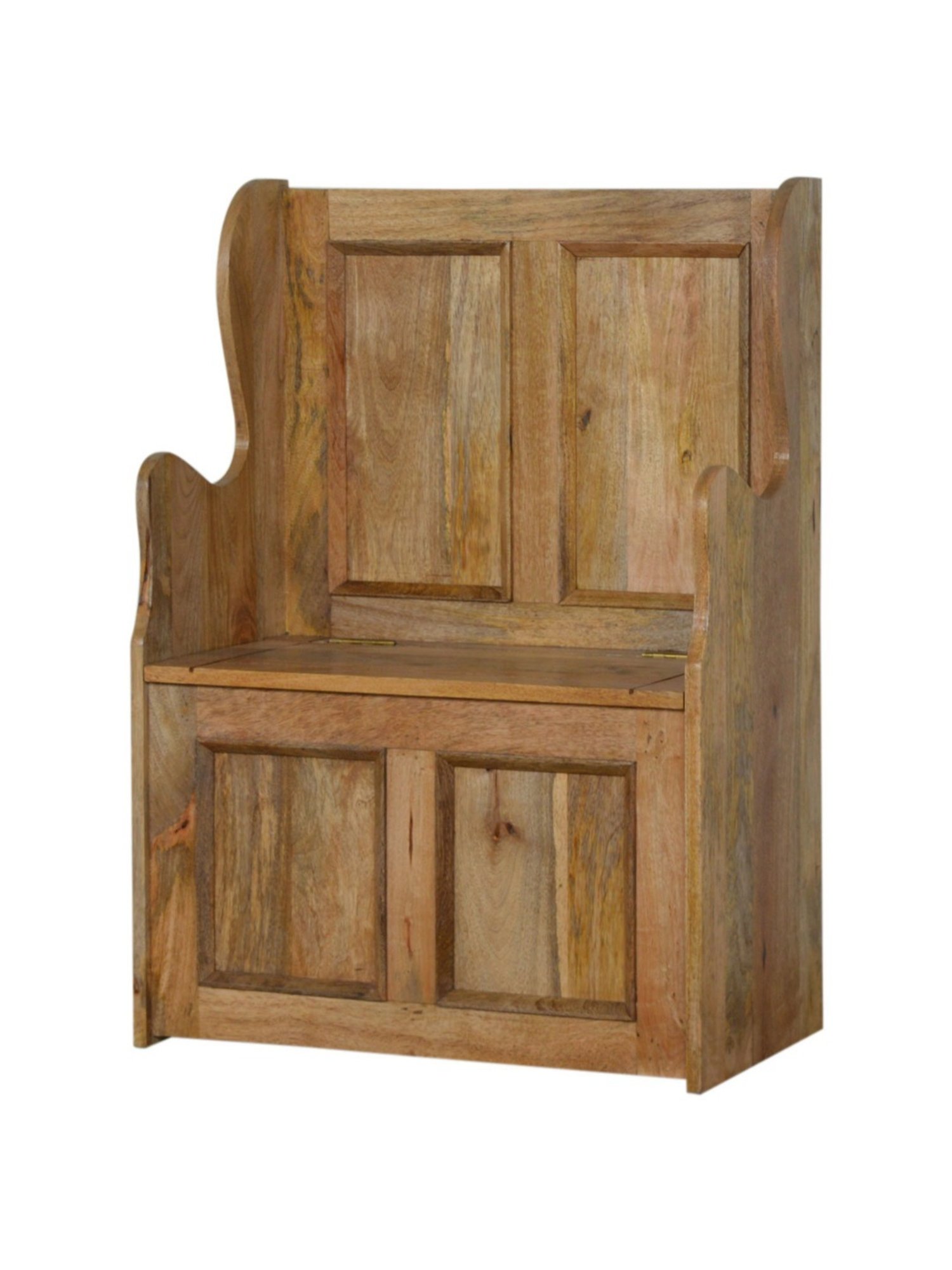 Chumbak Jodhpur Sailor Solid Blue Sheesham Wood Bench