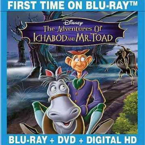 BUENA VISTA HOME VIDEO ADV OF ICHABOD & MR TOAD-SPECIAL EDITION (BLU-RAY/DVD/DHD/2 DISC COMBO) BR121565