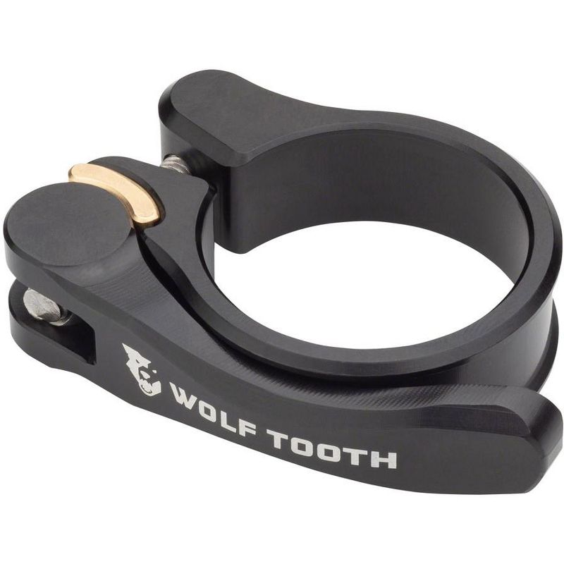 Wolf Tooth Quick Release Seatpost Clamp- Black Diameter: 28.6