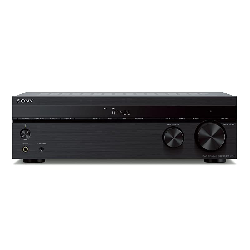 STR-DH790 7.2-ch Surround Sound Home Theater AV Receiver: 4K HDR, Dolby Atmos & Bluetooth Black