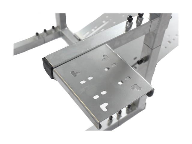 GTR Racing Simulator GTA-S-S105LBKRD GTA Model Silver Frame with Black/Red Real Racing Seat, Driving Simulator Cockpit Gaming Chair with Gear Shifter Mount