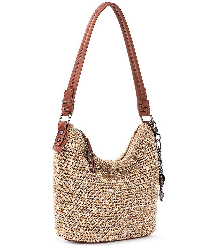 The Sak Sequoia Hand-Crocheted Small Hobo Bag