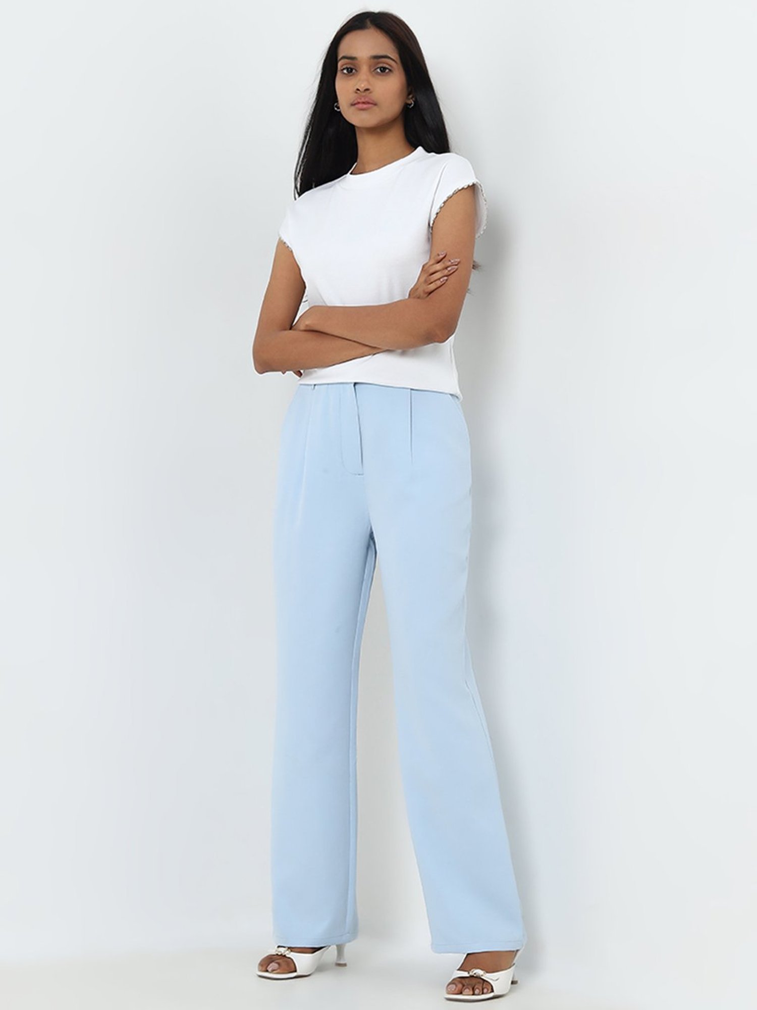 Wardrobe by Westside White Embellished Top