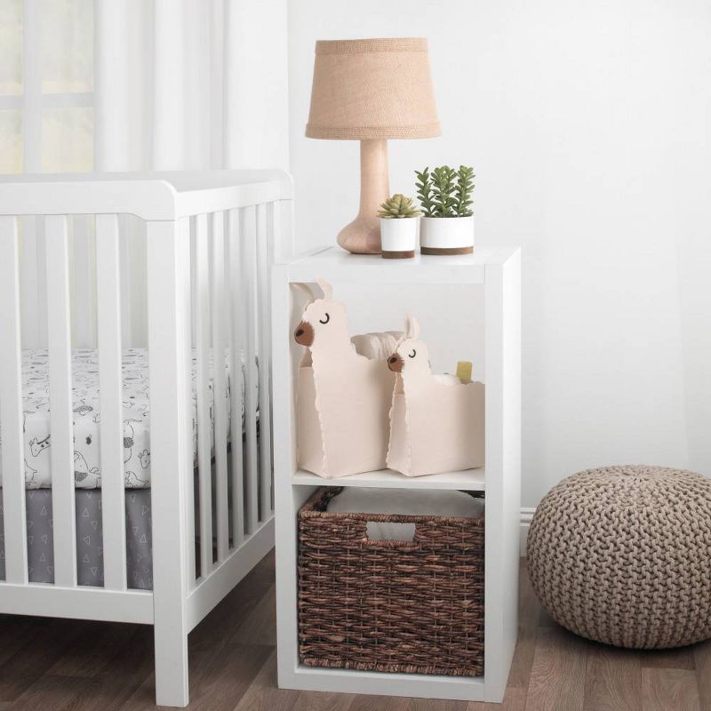 Little Love by NoJo Orange Fox Felt Storage Caddy - 2pc