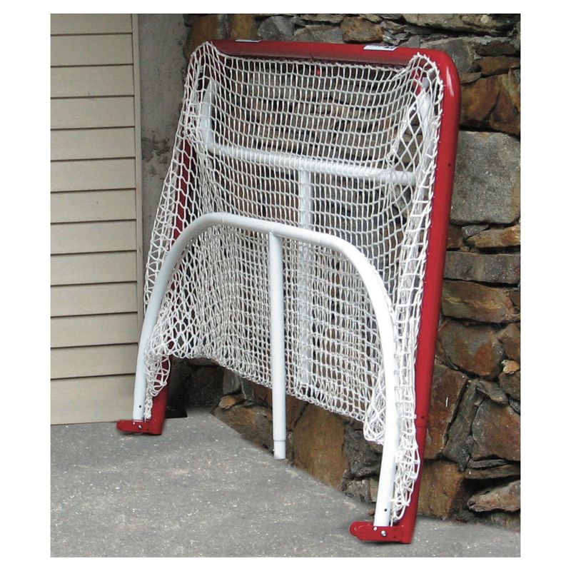 EZ Goal Folding Metal Hockey Goal with Targets - 6' x 4'