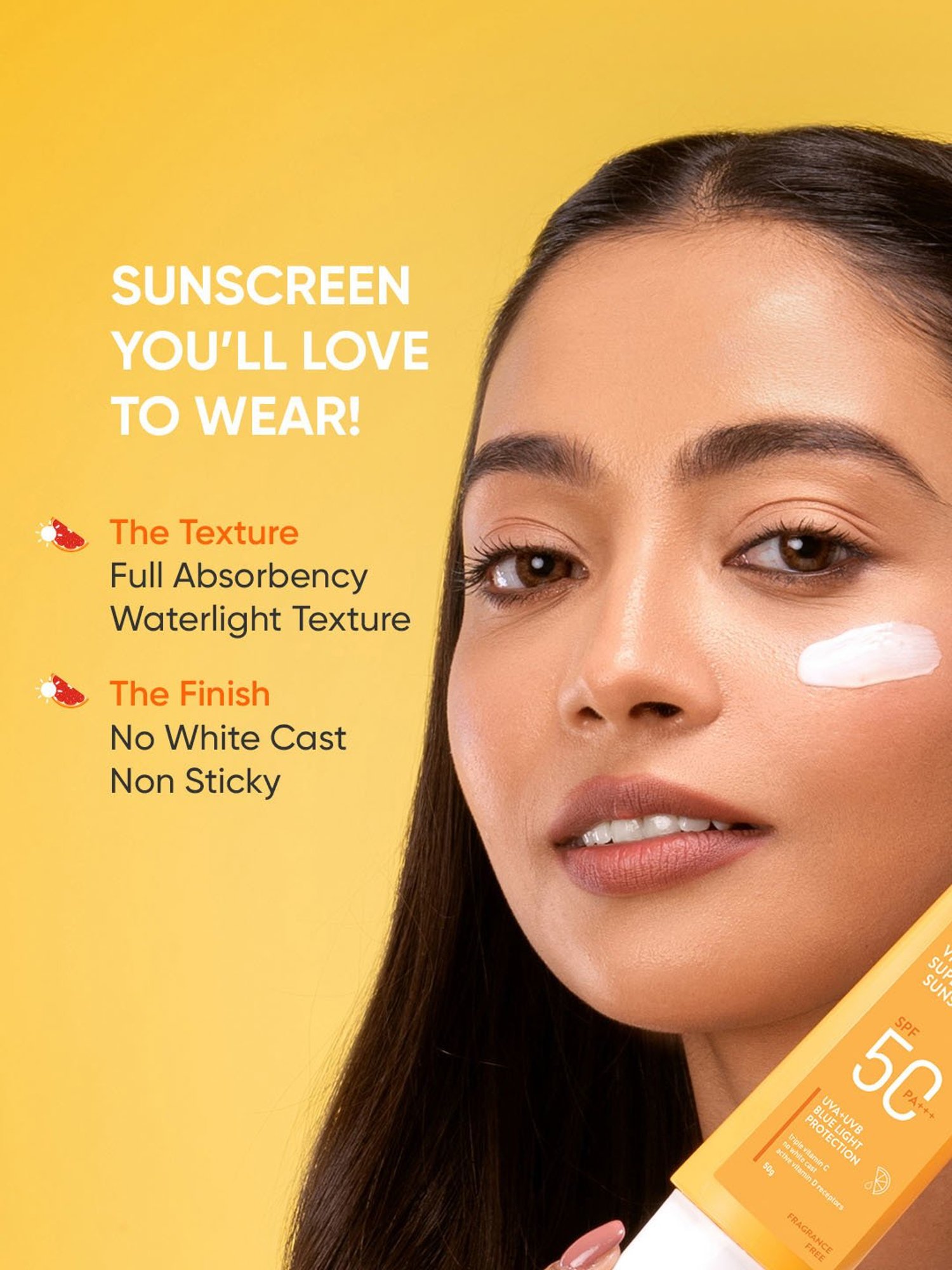 Dot & Key Vitamin C + E Super Bright Sunscreen SPF 50 PA+++ - 50 gm