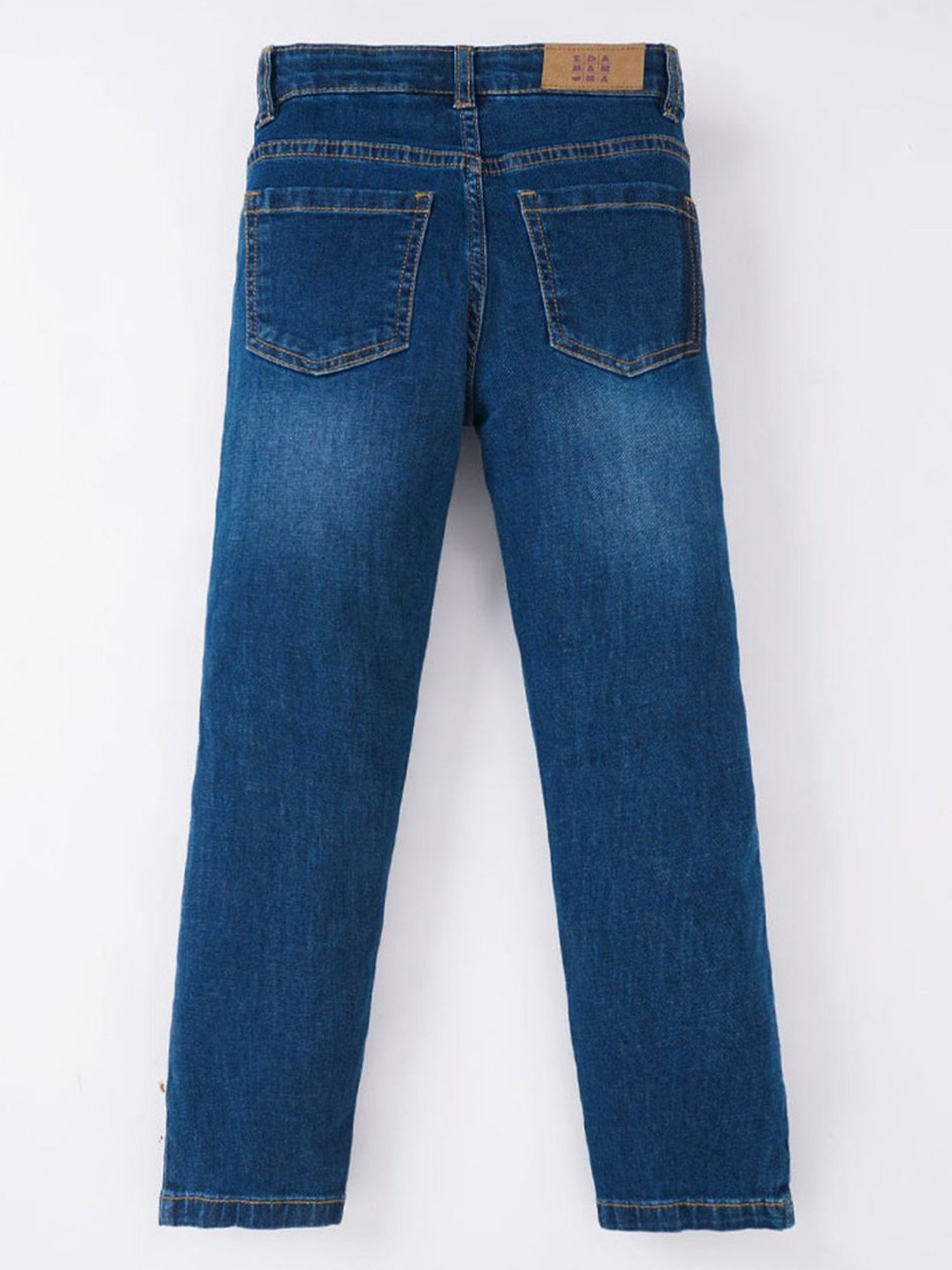 Palm Tree Boys Grey Washed Jeans