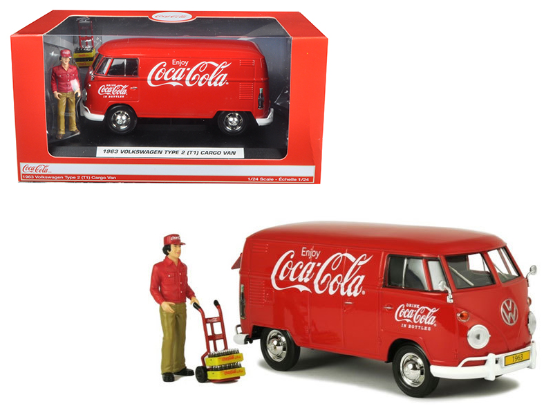 "Coca-Cola" Beverage Truck Red and White 1/87 Diecast Model by Motorcity Classics