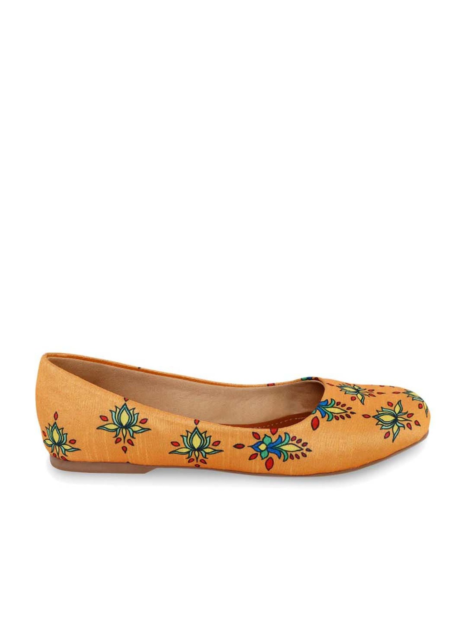 Truffle Collection Women's Golden Flat Ballets
