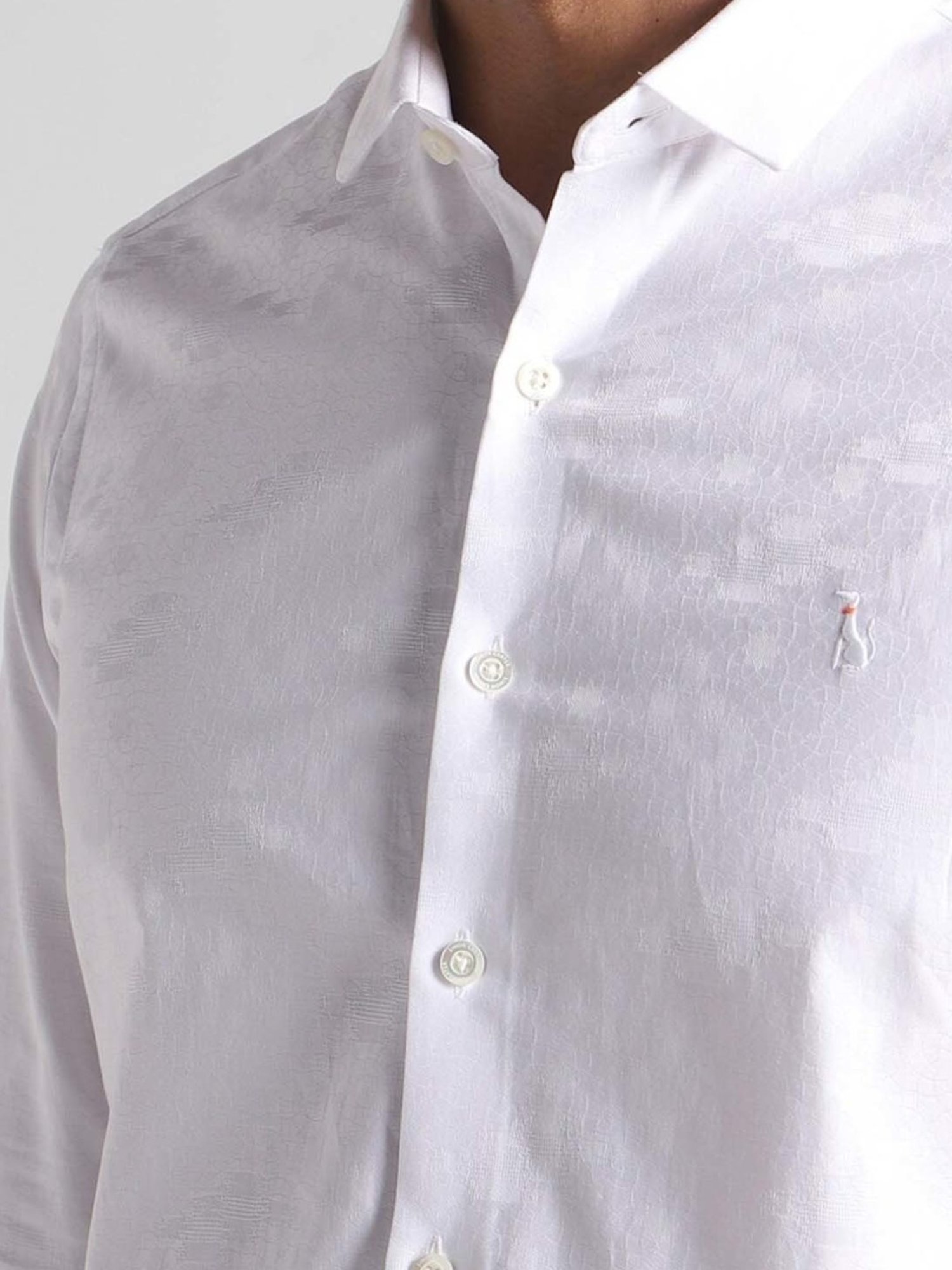 Simon Carter London White Slim Fit Shirt