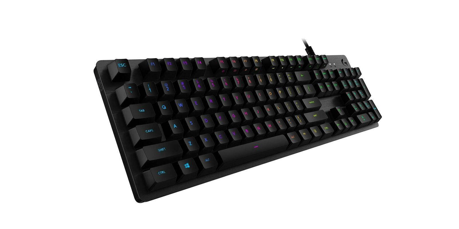 Logitech G512 Carbon RGB Mechanical Gaming Keyboard (Romer-G Tactile)