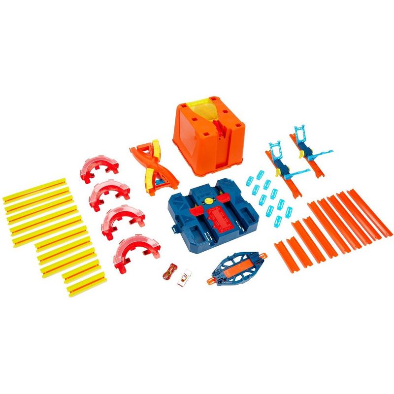 Hot Wheels Track Builder Unlimited Power Boost Box Trackset