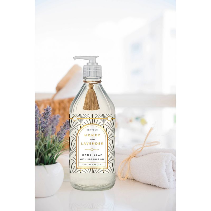 Chateau Hand Soap Honey and Lavender - 16 fl oz