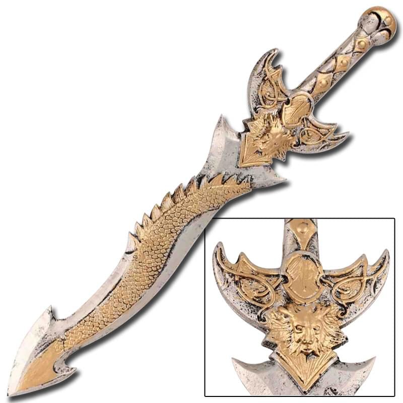 SwordsSwords Fantasy Dragon King LARP 27" Foam Replica Sword