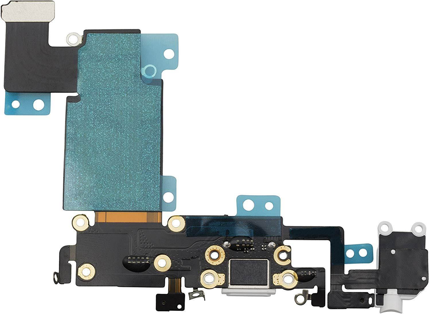 Replacement Part for Apple iPhone 6S Plus Charging Port Flex Cable Ribbon - White
