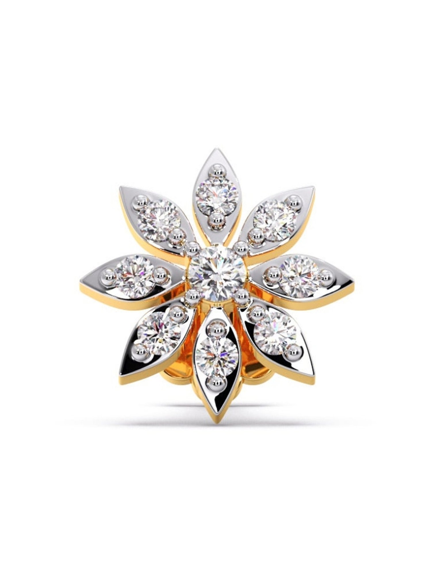 Joyalukkas 18k Gold & Diamond Nosepin