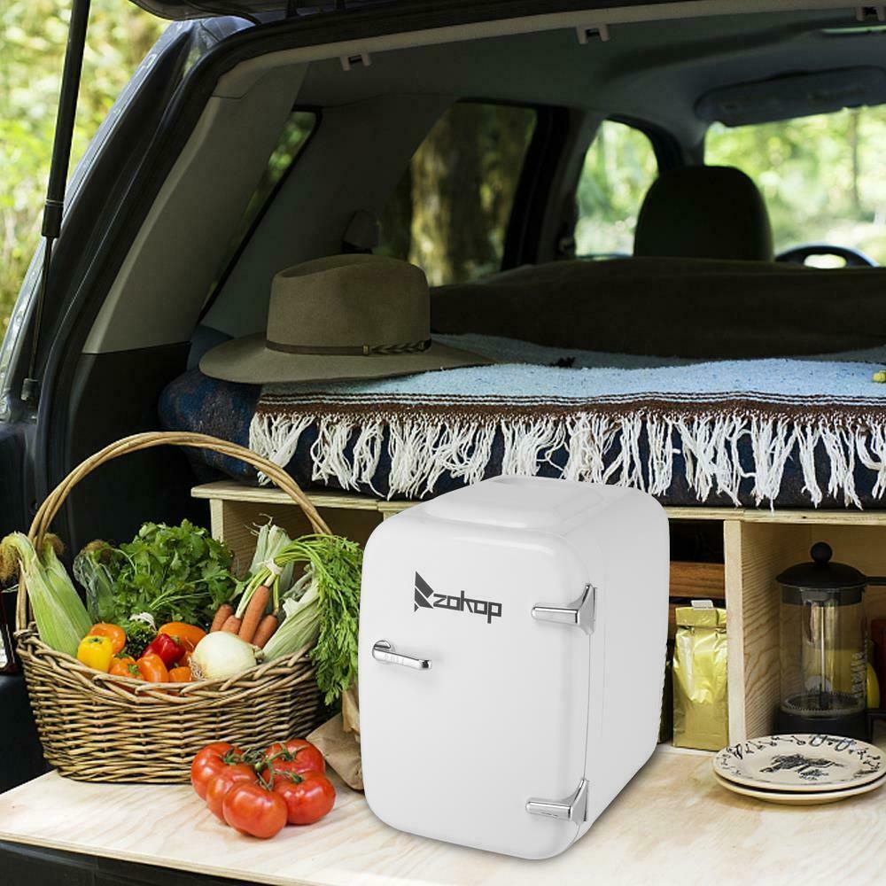 5L 12v Mini Fridge Cooler Warmer Portable Car Refrigerator Cooler Box Red White