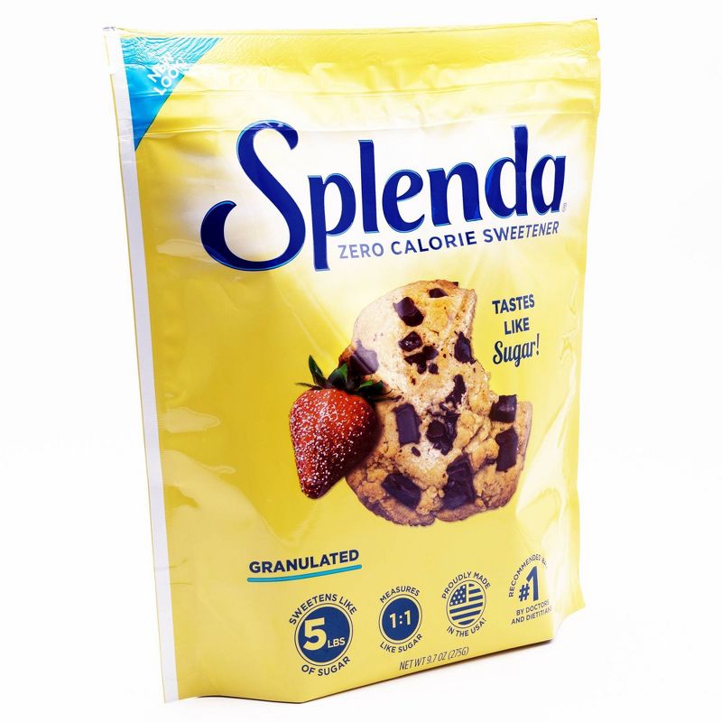 Splenda Zero Calorie Granulated Sweetener, 9.7oz Resealable Pouch