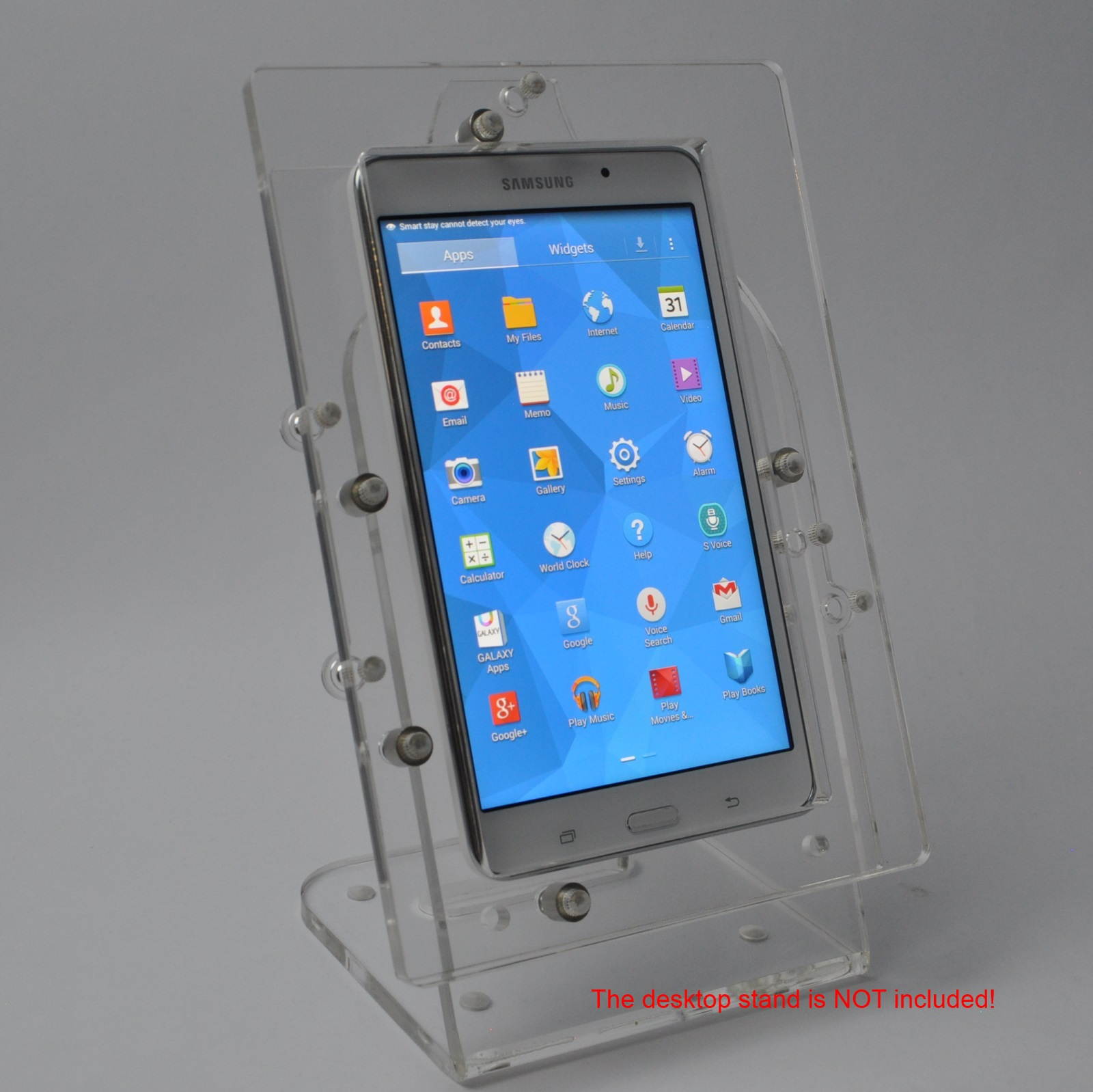Samsung Galaxy Tab 3 7.0 & Tab 4 7.0 VESA Mount Acrylic Security Enclosure for POS, Kiosk, Store Display
