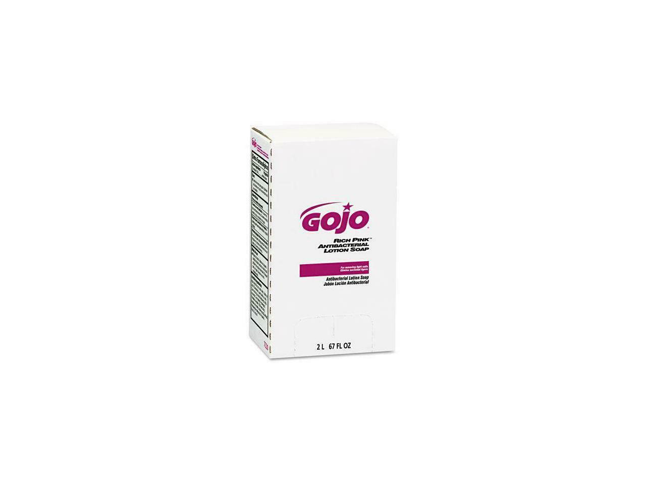 Gojo Industries, Inc Lotion Soap Antibacterial 2000mL Citrus Scent Pink 722004
