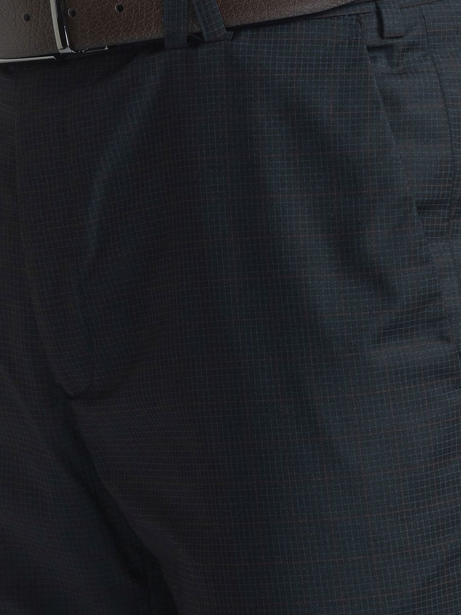 Park Avenue Black  Super Slim Fit Trousers