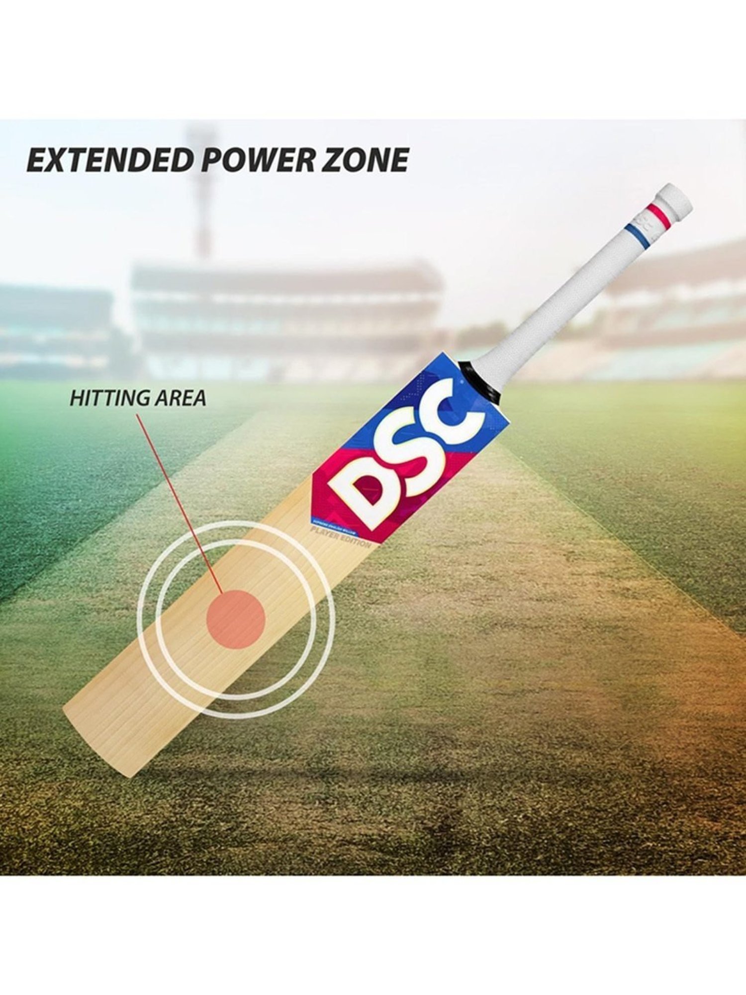 DSC Intense Player Edition English Willow Cricket Bat Size - Mens