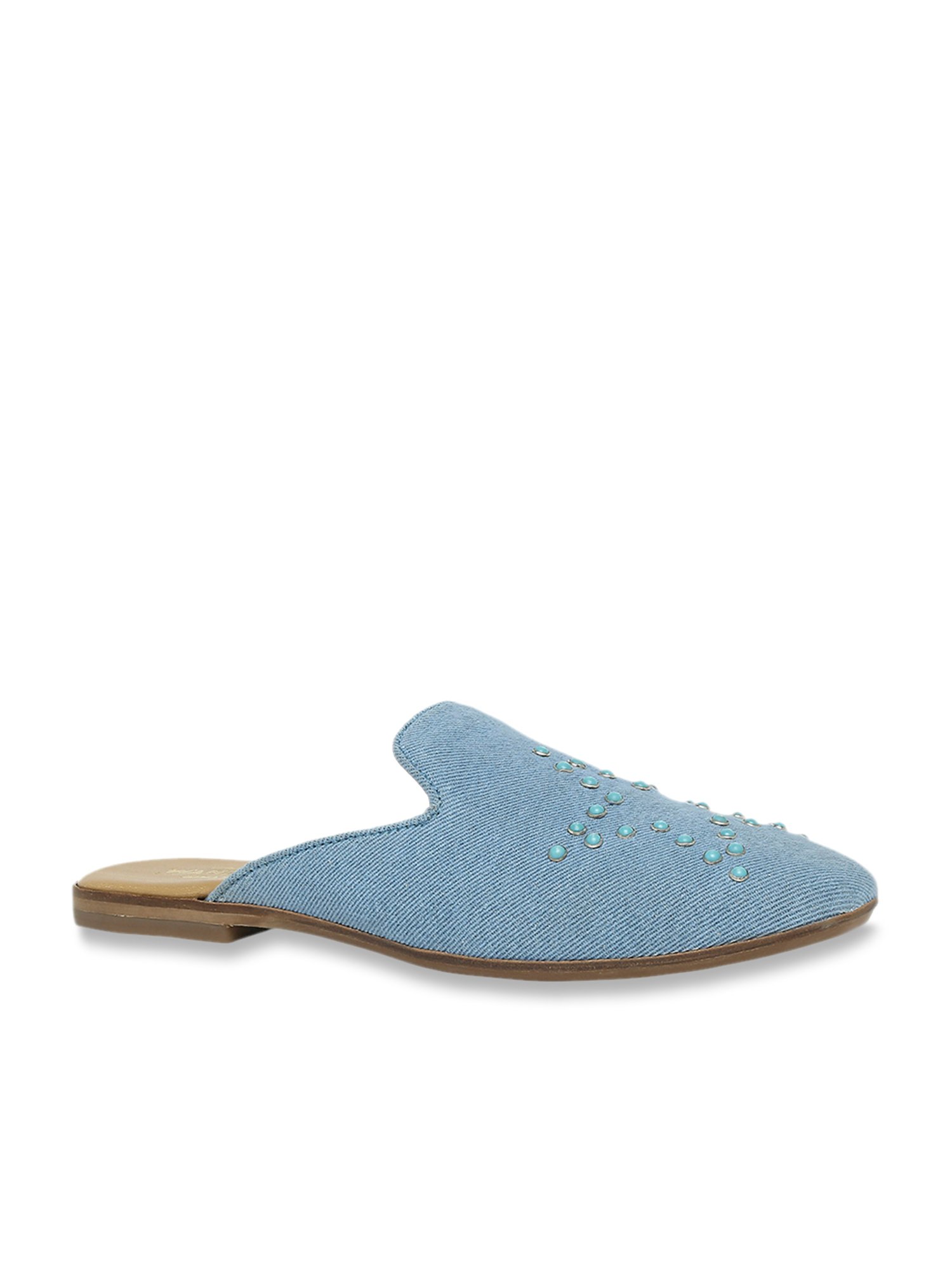 Tao Paris Women's Moscow Blue Mule Shoes