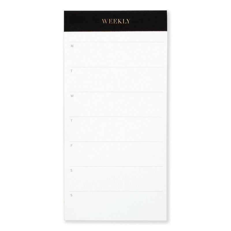 Sugar Paper Essentials™ 2pk Undated Weekly and Dated Daily Planning Notepad Set No Rule 52 Page 7" x 4"