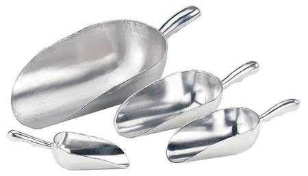 CRESTWARE AS38 Aluminum Scoop,38 oz.