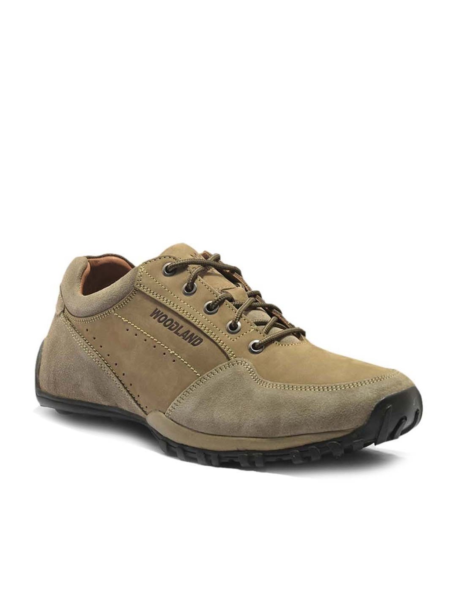 Woodland Men's Khaki Outdoor Shoes